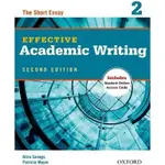 英文學術寫作 EFFECTIVE ACADEMIC WRITING