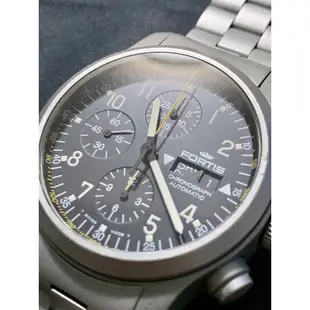稀有 絕版 FORTIS B-42 Flieger Chronograph 航空計時錶 機械錶 飛行錶 ETA7750