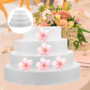 4pcs Safe Decorative DIY Fake Cakes Multi-layer Cake Dummies Shop Bakery Party