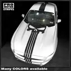Ford Mustang 2013-2023 Over The Top Punisher Style Stripes (Choose Color)
