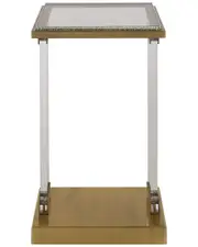 Uttermost Muse Seeded Glass Accent Table