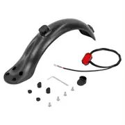 8.5 Inch Rear Fender For Xiaomi M365 / 1S / Pro Scooter Plastic 4 Holes Fender+Tail Light Set Accessories Parts