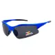 【SUNS】運動太陽眼鏡 頂規強化偏光鏡片 僅20g輕量藍框 S712 抗UV400(採用PC防爆鏡片/防眩光/防撞擊)