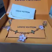 Louis Vuitton x Takashi Murakami Bag Charm Chain Cherry Blossom Gold M02540