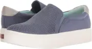 Dr. Scholl's Women's Kinney Sneaker Flint Blue Microfiber Perforated 6M