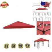 10'X10' Waterproof Gazebo Canopy with UV Protection & Air Vent - Easy Assembly