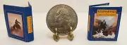 1:12 SCALE MINIATURE BOOK KIDNAPPED ILLUSTRATED ROBERT LOUIS STEVENSON WYETH