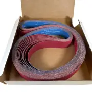 Norton 780727 28978 2" x 90" 50 Grit Aluminum Oxide Sanding Belt (Box of 10)