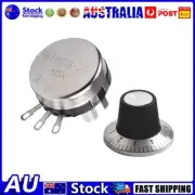 Versatile WTH118 2W Carbon Potentiometer With Round Shaft And Dial Knob