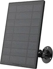 Solar Panel with Type C Interface, Supply for ieGeek Rechargeable Battery Wireless Security Camera