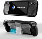 Protective Case for Steam Deck, TPU+PC Full Body Protective Cover Case