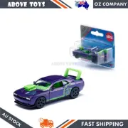 Siku Dodge Challenger Hellcat Custom Purple Green Diecast Model Toy