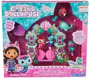 Spin Master Gabby s Dollhouse, Mermaid-lantis Figure Set with 4 Toy Figures and Dollhouse Furniture