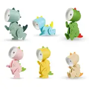6 Pieces Mini LED Desk Dinosaur Shape Lamp Cute Small Phone Holder, Portable Reading Table Night Lamp for Kids As Shown