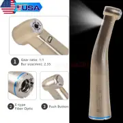 Dental Fiber Optic Contra Angle Low Speed Handpiece Inner Water xj