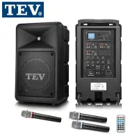 在飛比找Yahoo奇摩購物中心優惠-TEV TA680iD-U3藍牙/USB/SD三頻無線擴音機