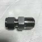 T-LOK 同 SS-10M0-1-8 10 MM 卡套管外徑 X 1/2 IN. NPT 外螺紋