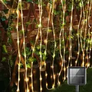 Solar String Lights Outdoor 100 LED Rope Solar Fairy Lights Solar Garden Lights
