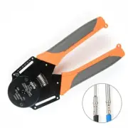 IWD-12 Solid Barrel Pins Plug Spring Terminal Cable Crimper Aviation Crimping