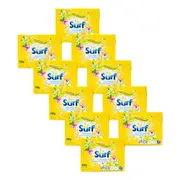 10PK Surf Stain Removal Deep Clean Laundry Detergent Powder Box 500G Sun Fresh