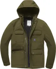 Vintage Industries Winston Jacket, green, Size L for Men