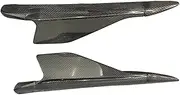 Compatible for Ferrari 488 Spider GTB Side Skirts Carbon Fiber Material with Side Corner Skirt Lip Body Kit Car Tuning Accsesories 2015
