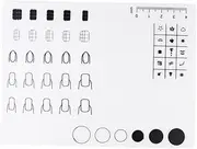 TEHAUX French Tip Nails Gel Nail Stickers Soft Silicone Pads Stamping Mats Manicure Mat