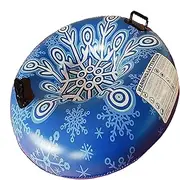 Winter Snow Tube - Snow Tube, Christmas Snow Sled | Thickened Snowflake Inflatable Snow Sled, Sled Winter Outdoor Fun Toys, Heavy Duty Inflatable Snow Tube for Snow Sledding Outdoor Family