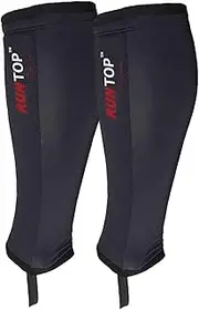 RUNTOP Neoprene Shin Sleeves for Rope Climbing Shin Guards Sleeves for Deadlifting Weightlifting Powerlifting Cross Fitness Training Box Jumping Compression Leg Calf Support Protector Men Women
