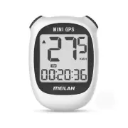 MEILAN M3 Mini GPS Bike Cycling Computers Speedometer Odometer Waterproof White