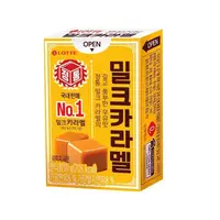 在飛比找蝦皮購物優惠-韓國 LOTTE 樂天 濃郁焦糖牛奶糖 50g 現貨