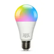 Tuya WiFi Smart Light Bulb, E27 RGB LED Lamp Dimmable with Smart Life APP, Googl