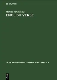 在飛比找誠品線上優惠-English Verse: Theory and Hist