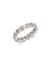 Bloomingdale's Fine Collection Diamond Baguette Band in 14K White Gold, 1.50 ct. t. w.