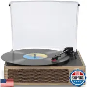 Vintage Record Player for Vinyl with Speaker Turntable for Vinyl Records, Bel