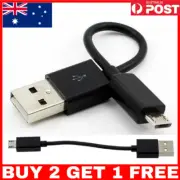 SHORT 10cm MICRO USB Cable Charging Sync For Samsung S7 S6 Note 5 4 Android