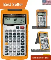 Construction Master Pro Advanced Construction Math Feet-inch-Fraction Calcula...