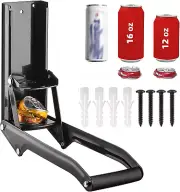 Metal Can Crushers for Recycling Countertop, Heavy-Duty Wall-Mounted Smasher for