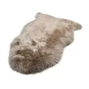 Genuine New Zealand Sheepskin Area Rug Soft Lambskin Decorative Rug 2x3ft Bean