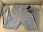 Gucci Grey Side Stripe Tiger Applique Track Pants sweatpants Boy 12-14 Years Old