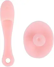 Silicone Face Scrubber, Rubber Face Scrubber Black Head Removal Brush Makeup Facial Silicone Facial Cleansing Brush Skin Remover Suit