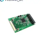 mSATA PCI-E 1.8" 3.3V SSD To 40 Pin ZIF CE Cable Adapter Card For Win98/SE