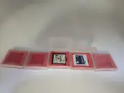 5 NEW Padded RED Protective Cartridge Game Cases for Nintendo DS & 3DS #13P