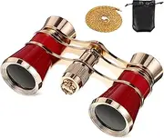 iplusmile Nautical Binoculars 3x25 for Adults Boys and Girls Compact Binoculars Metal Body for Bird Watching Opera Glasses