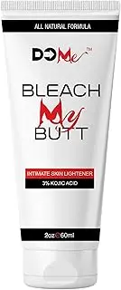 Premium Intimate Skin Lightening Cream - All Natural Formula for whitening Sensitive Areas - Natural Dark Spot Corrector for Private Parts, Underarm, Elbow, Knees - 3% Kojic Acid (2oz)