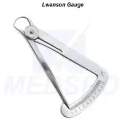 Dental Orthodontic Iwanson Spring Gauge Crown Measuring Wax Caliper Dentist Tool