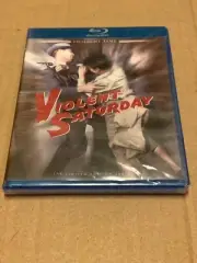 Twilight Time Blu-Ray 'Violent Saturday' Crime Noir Limited Ed. Sealed New OOP