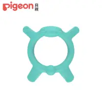 在飛比找momo購物網優惠-【Pigeon 貝親】呼呼熊矽膠固齒器(綠)