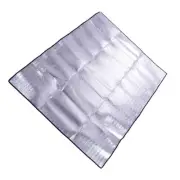 Double sided Aluminum Foil Sleeping Mat for Moistureproofing and Comfort