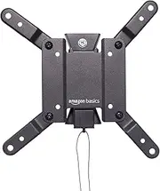 Amazon Basics Tilt TV Wall Mount fits 30.4-cm to 101.6-cm TVs and VESA 200x200, Black